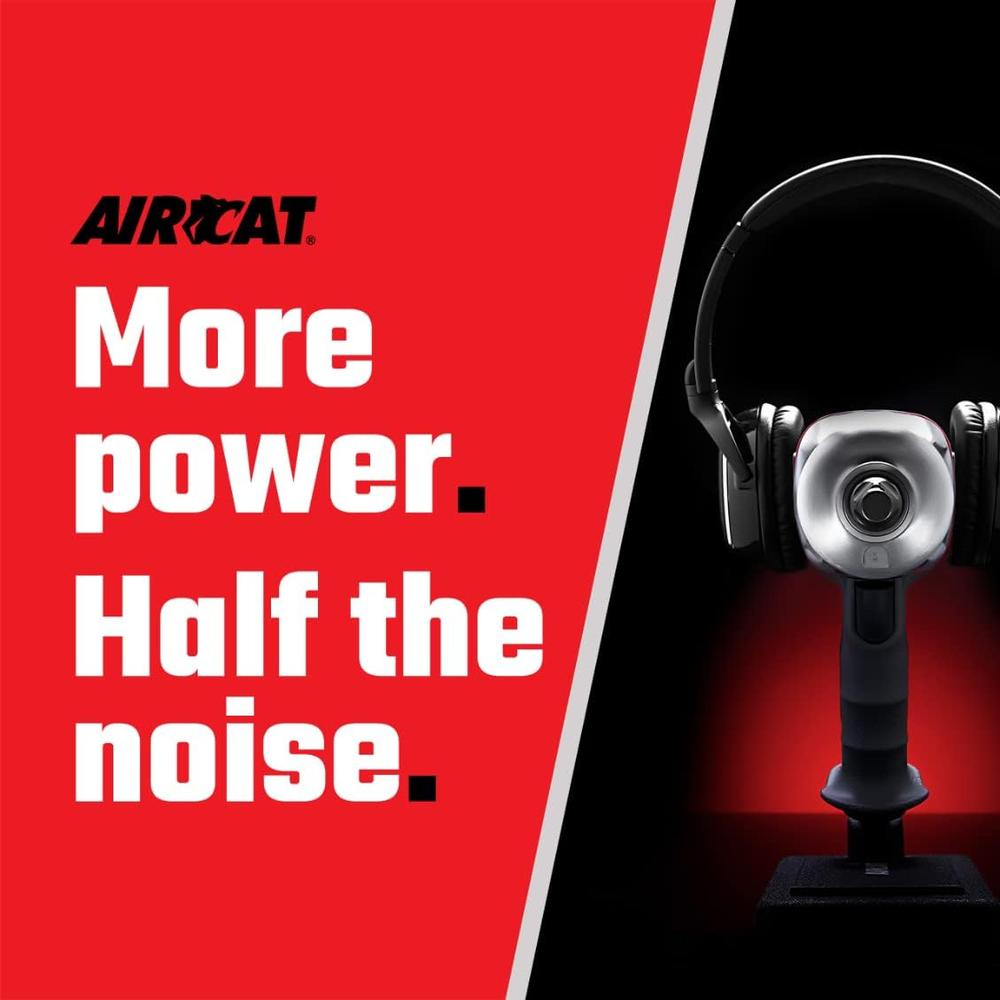 AirCat 811 1/4" 30° FLEX HEAD RATCHET, 3-POSITION FLEX HEAD DESIGN, 35 FT-LBS, 240 RPM