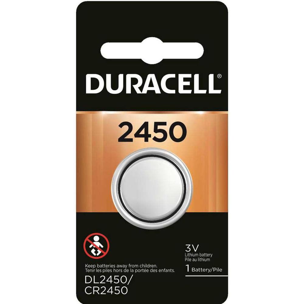 Duracell DL2450BPK DUR 3V 2450 BUTTON/COIN CELL 1CT