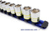 Astro Pneumatic 4143 43pc Hi-Vis Glowing 1/4" & 3/8" Drive Shallow & Deep 6pt. Metric Socket Set