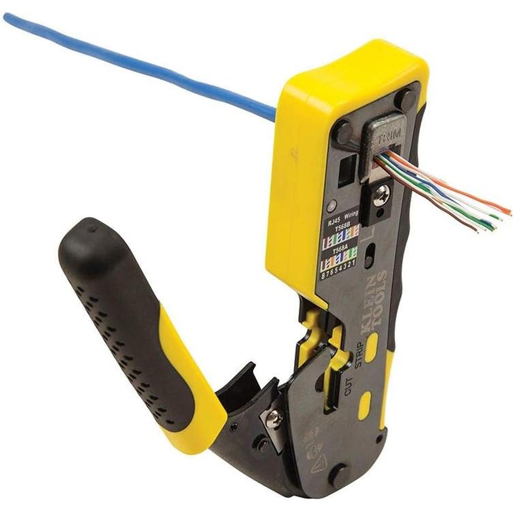 Klein Tools VDV226110 PASS THRU RJ45 CRIMP TOOL