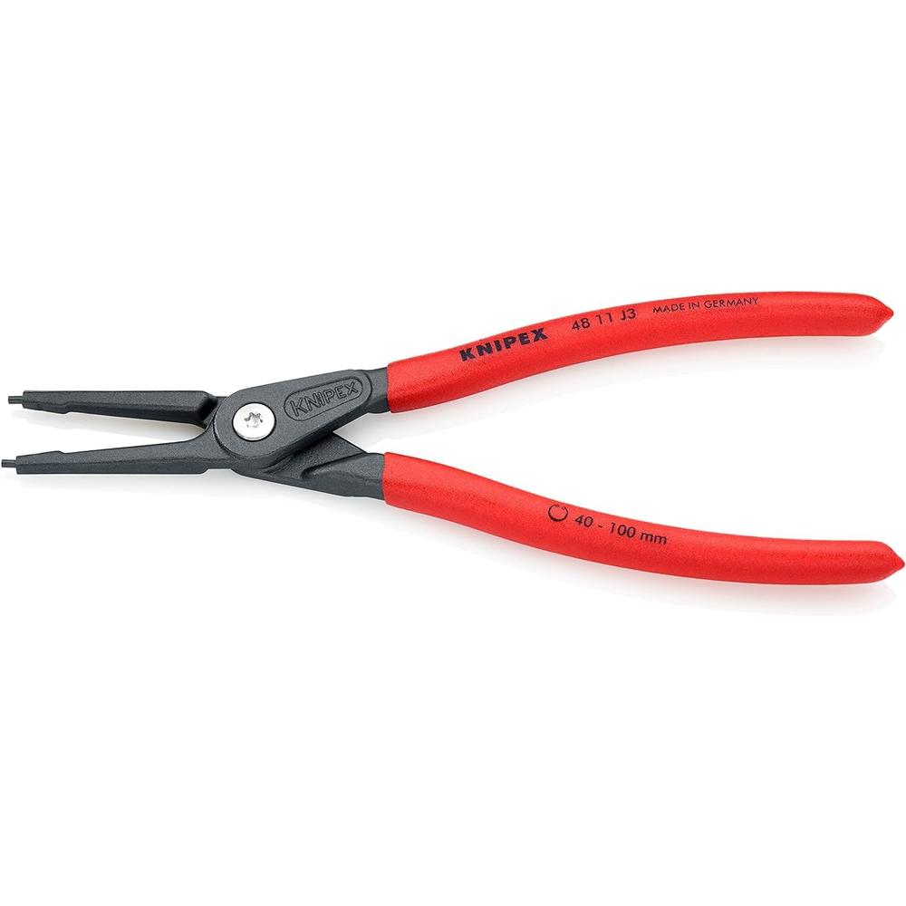 Knipex 48 11 J3 Precision Circlip Pliers-Internal Straight-Size 3