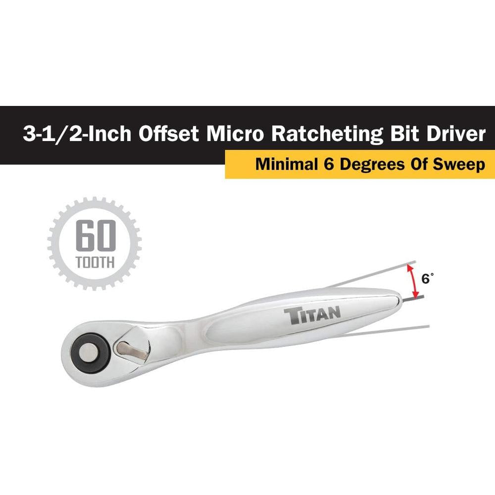 Titan Tools 11207 Offset Micro Bit Driver