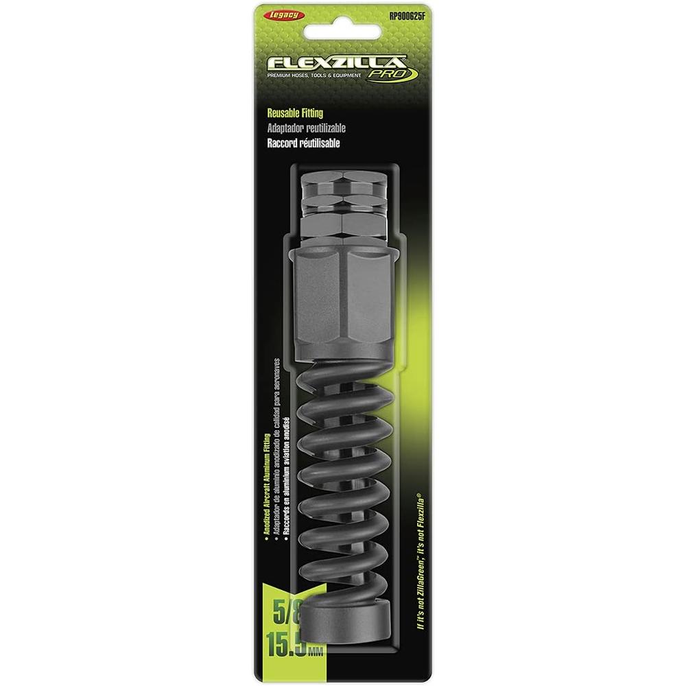 Flexzilla Pro Water Hose Reusable Fitting. Female. 5/8 in. - RP900625F