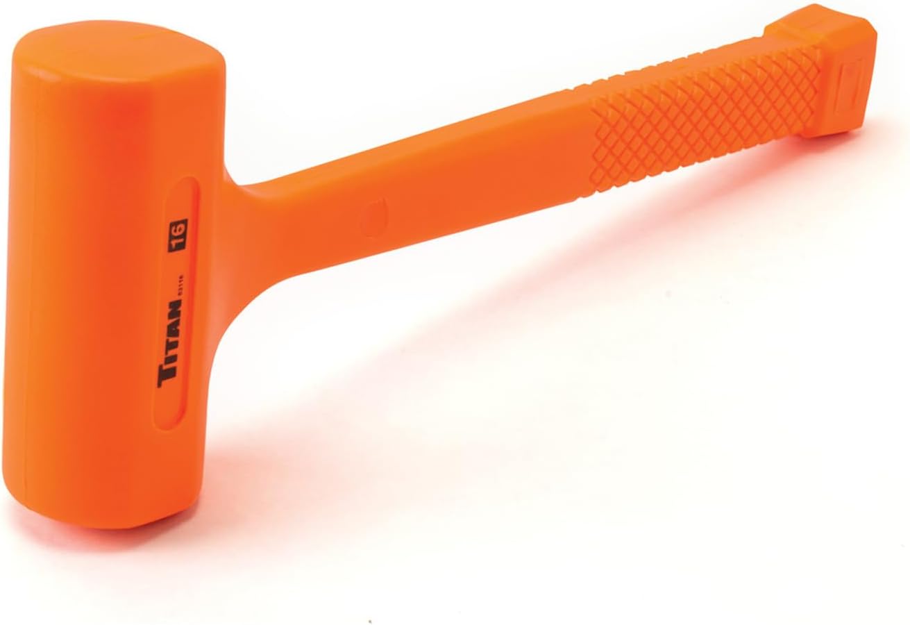 Titan Tools 63116 Shop Iron 16 oz Dead Blow Hammer