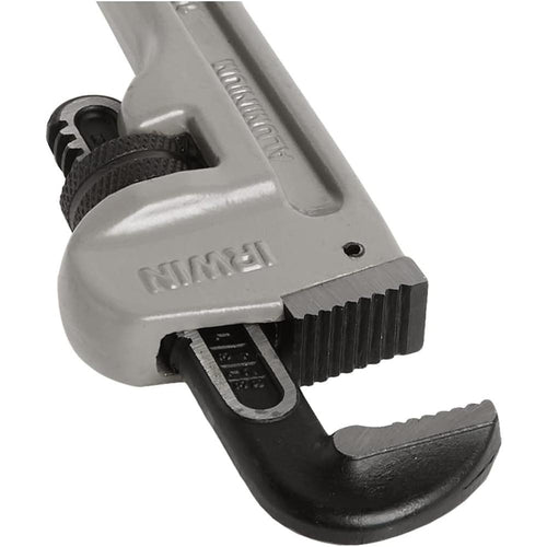 IRWIN VISE-GRIP Tools Cast Aluminum Pipe Wrench, 1-1/2-Inch Jaw Capacity, 10-Inch (2074110)