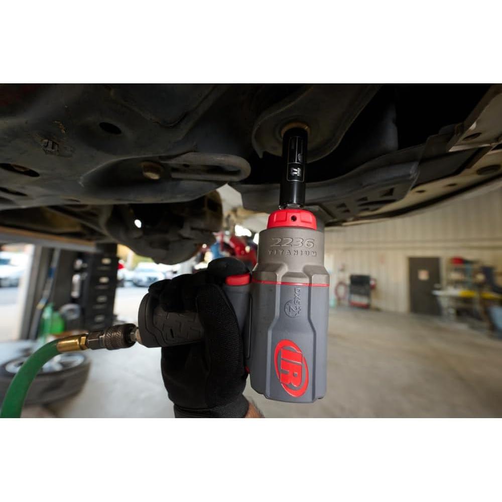 Ingersoll Rand 2236QTiMAX-2 Clé à chocs silencieuse à enclume allongée 1/2" Dr. x 2" avec système DXS Drive XChange, 1 500 pi-lb, 7 500 tr/min
