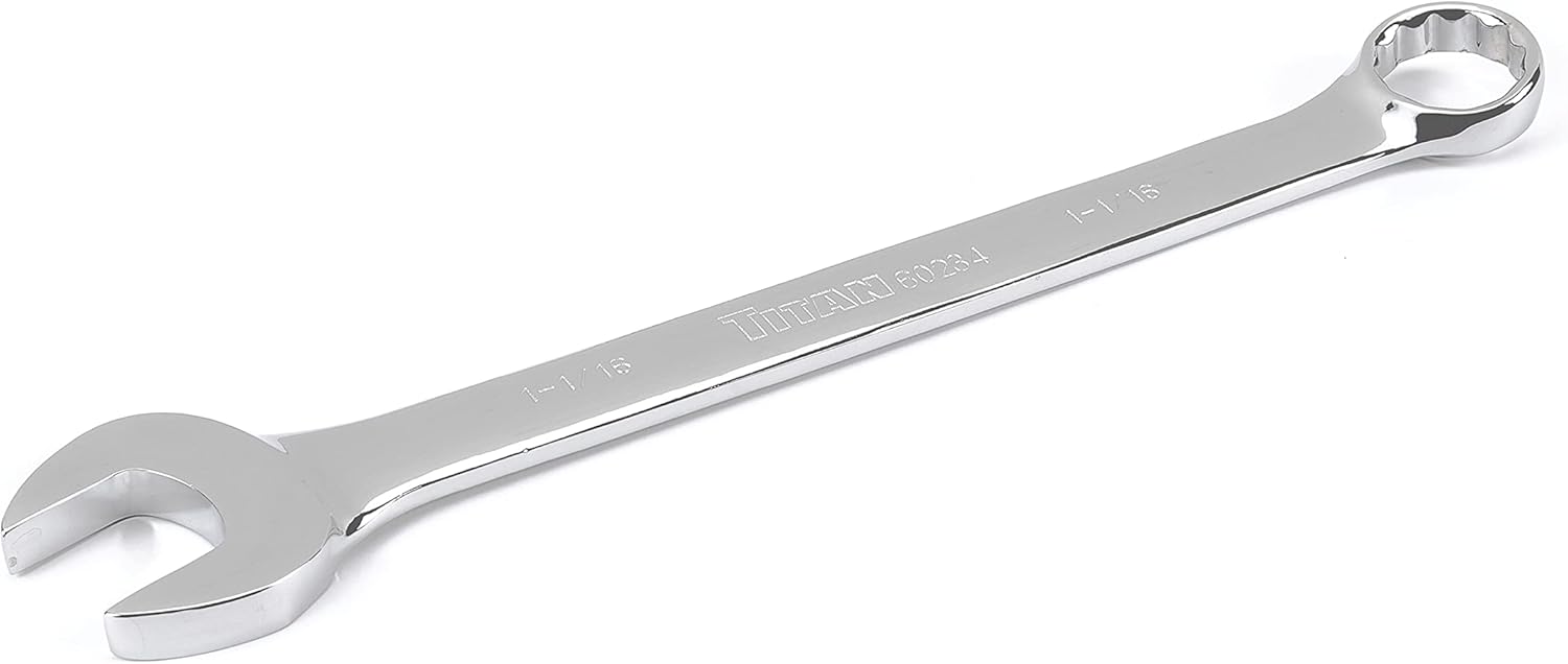 Titan Tools 60234 1-1/16 in. Mirror Polish 12 pt. Combination Wrench