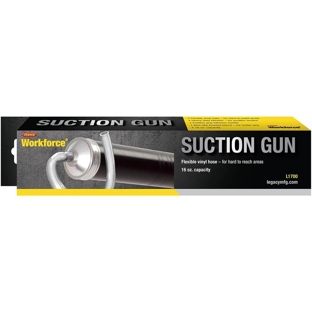 Legacy Manufacturing L1700 WorkForce Heavy-Duty Suction Gun, 16 oz.