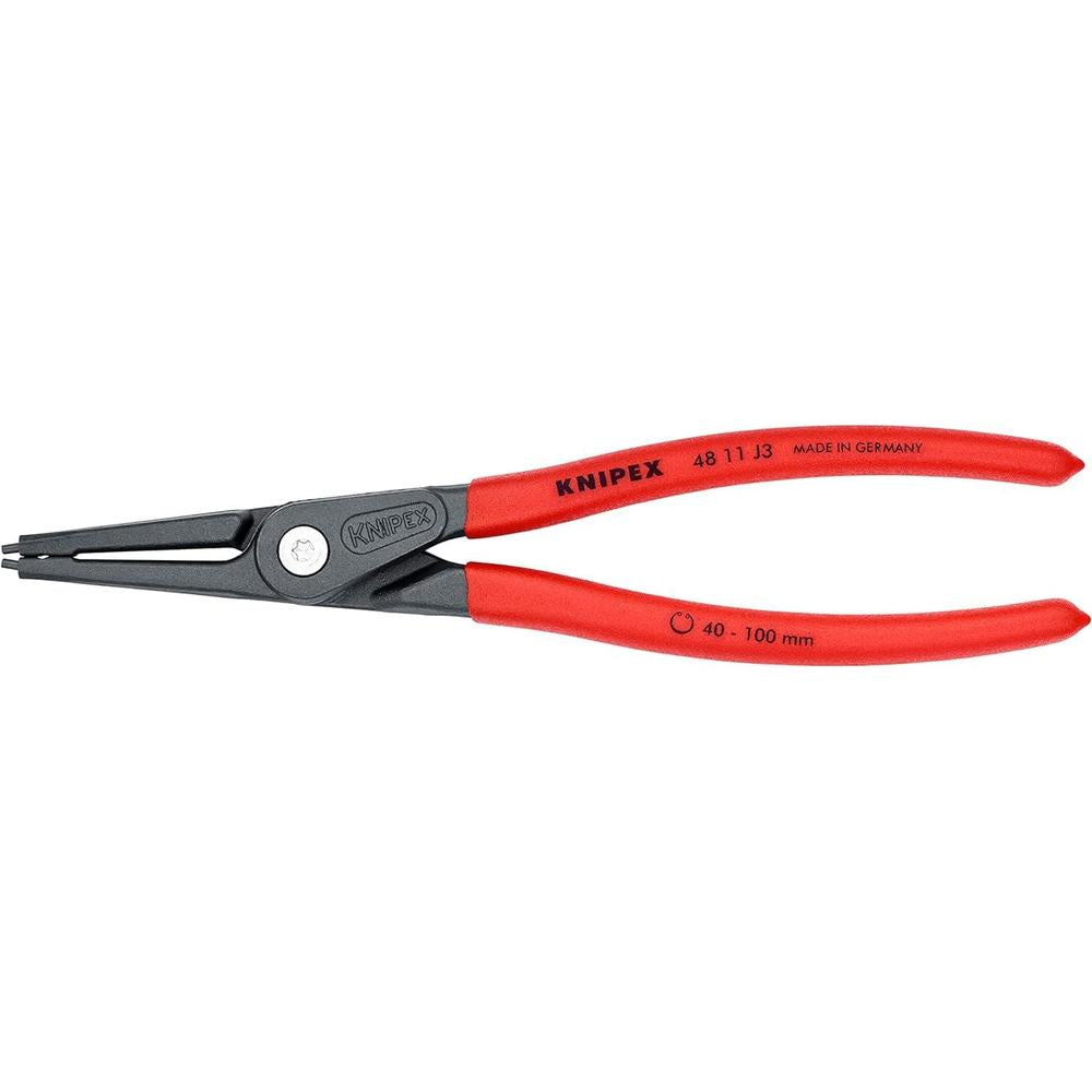 Knipex 48 11 J3 Precision Circlip Pliers-Internal Straight-Size 3
