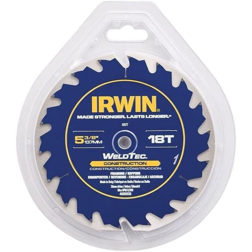IRWIN Tools MARATHON WeldTec Circular Saw Blade, 5-3/8-inch, 18T (4935203)