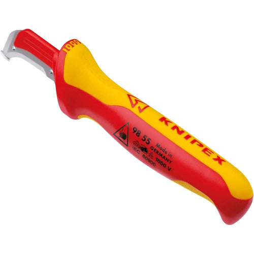 Knipex 98 55 COUTEAU DE DÉMONTAGE 7", ISOLÉ 1000V