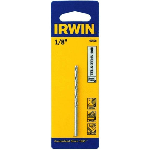 Irwin Tools 60508 DRL 1/8 GP JL 118' BRT CARDED