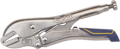 Pince-étau Vise-Grip d'Irwin Tools IRHT82577, à dégagement rapide, mâchoire droite, 7 po