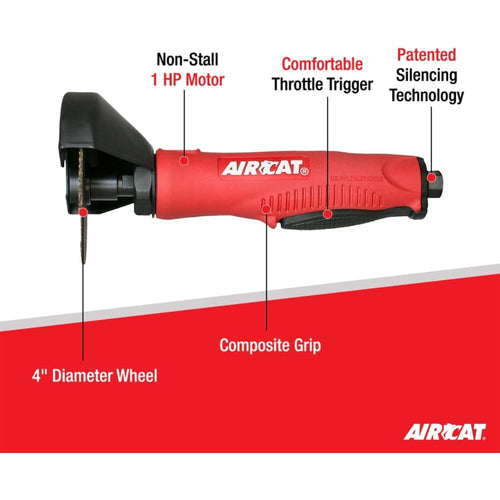 AirCat 6560 1 hp 4" Cut-Off Tool 14,000 RPM