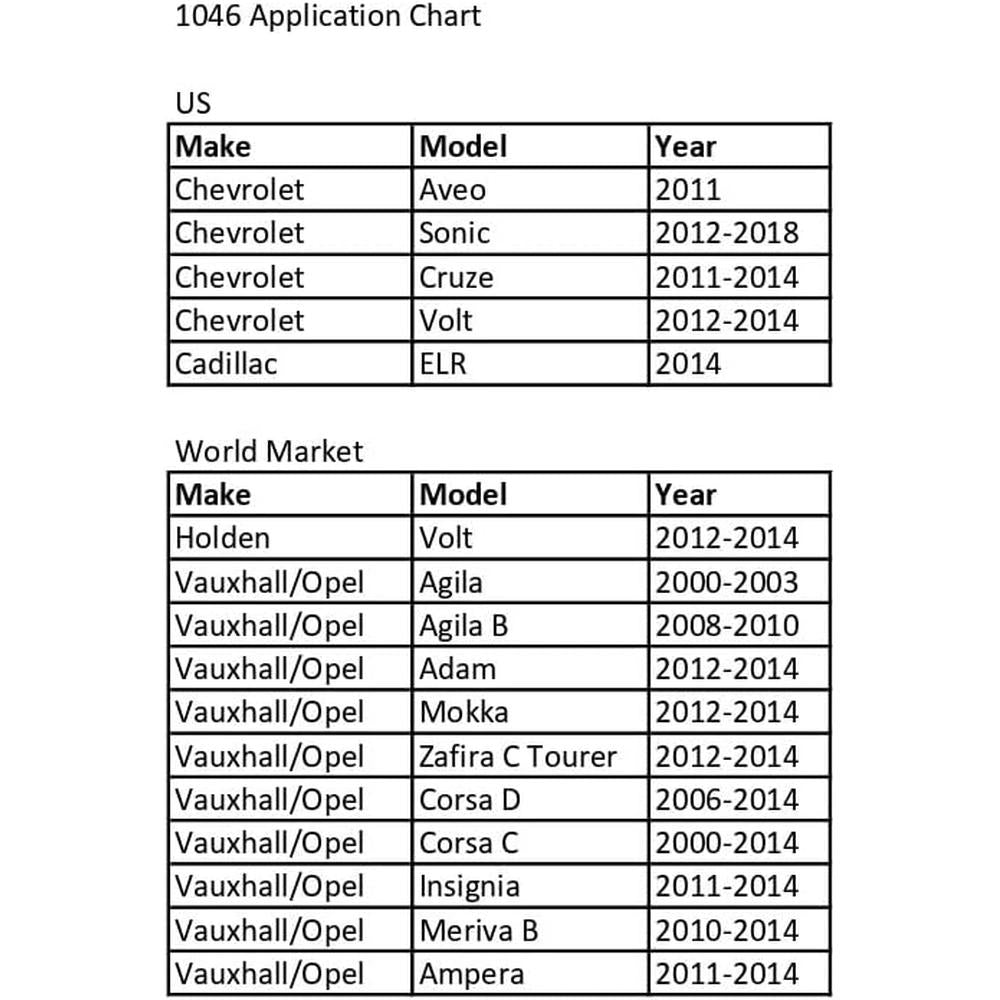 CTA Tools 1046 GM TIMING TOOL KIT - 1.4L