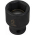 Sunex Tools 808MG 1/4 in. Drive 1/4 in. Magnetic Impact Socket