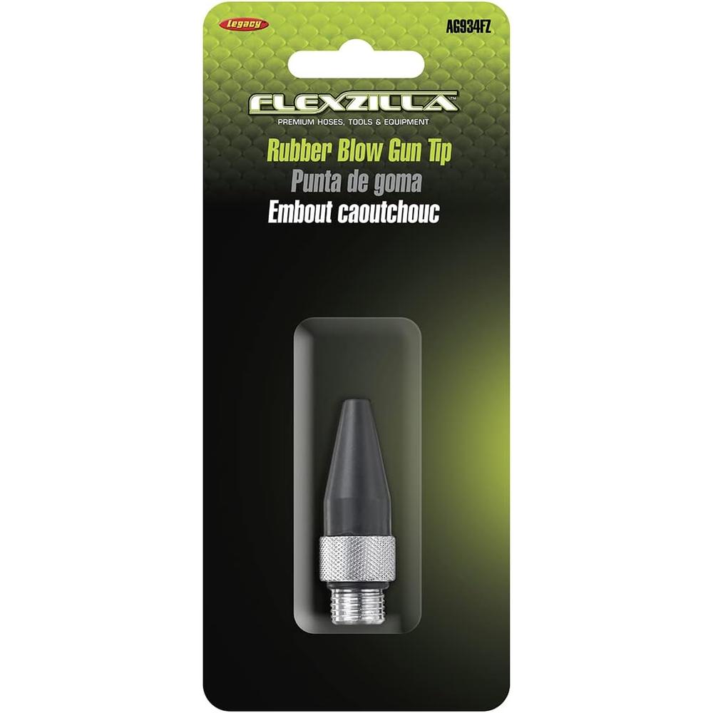 Legacy Manufacturing AG934FZ Flexzilla Rubber Blow Gun Tip