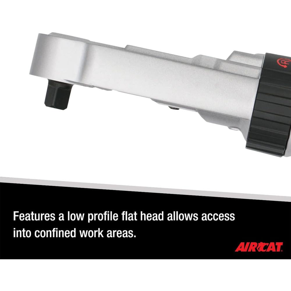 Clé à cliquet à tête plate scellée AirCat 809-SH-5 1/2"