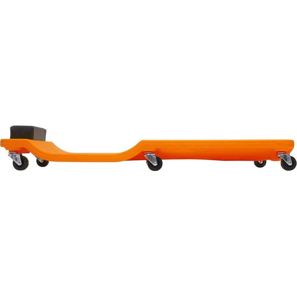Lisle 93202 Plante grimpante en plastique orange néon à profil bas