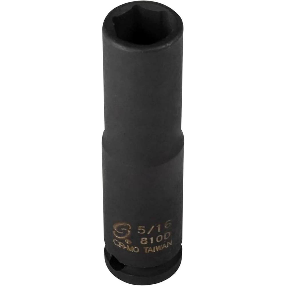 Sunex 810d 1/4-Inch Drive 5/16-Inch Deep Impact Socket
