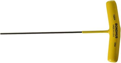 Bondhus 15204 5/64" x 6" Hex Tip T-Handle with ProGuard Finish