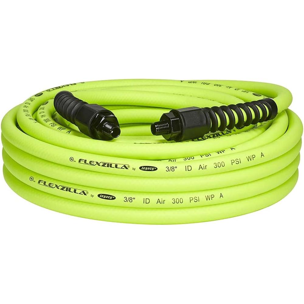 Legacy Manufacturing HFZP3850YW2 Tuyau d'air Flexzilla Pro, 3/8" X 50', raccords MNPT 1/4"