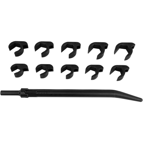 LTI Tools 1910 10pc Metric Shockit Crows Foot Set