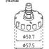 CTA Tools 7040 Adaptateur de maître-cylindre - Ford
