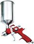 ATD Tools 6901 1.4mm HVLP Gravity Feed Top Coat Spray Gun in Red with 1L Aluminum Cup