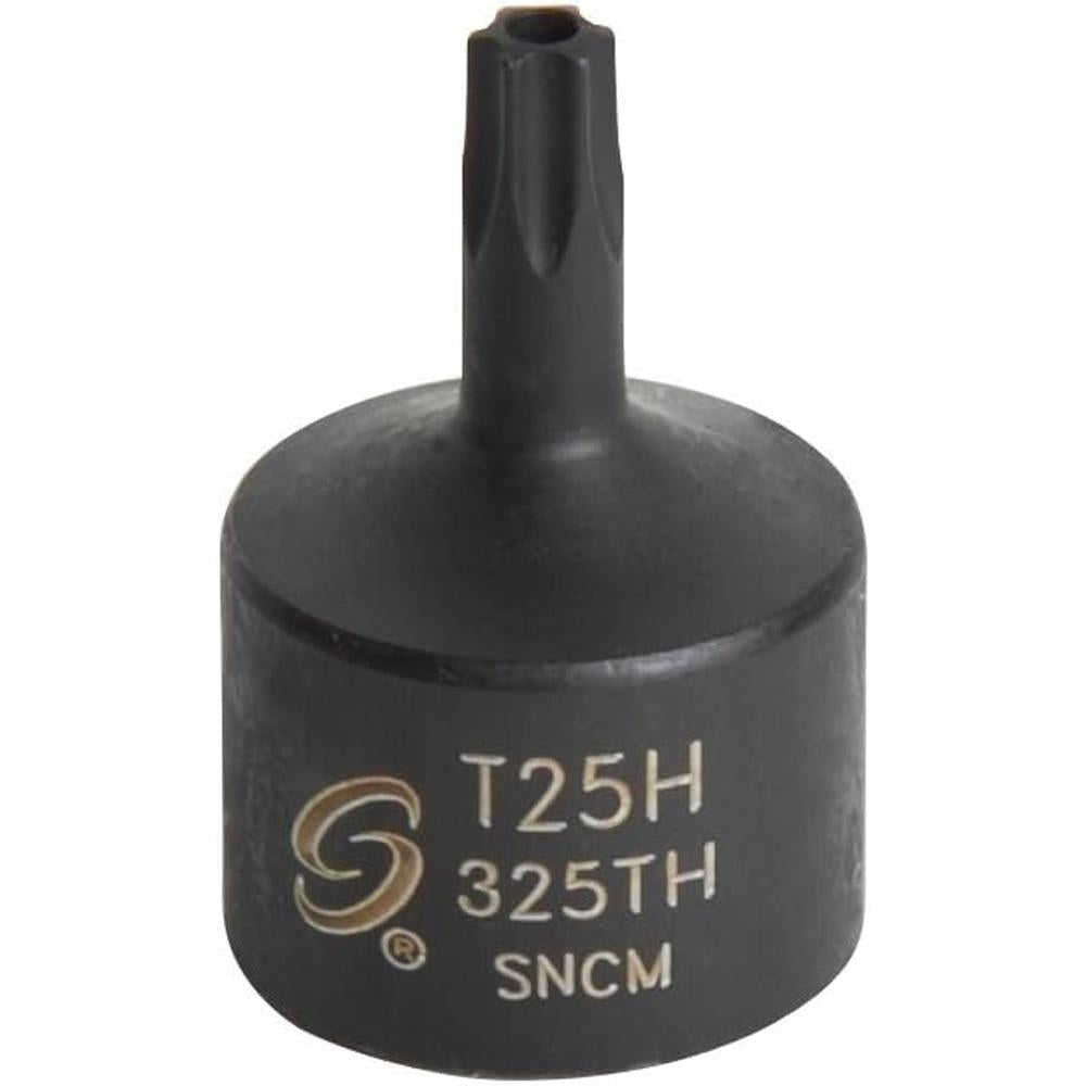 Sunex Tools 325TH 3/8" Dr. T25H Stubby Tamperproof Internal Star Impact Socket