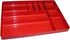 VIM Tools V510 Organiseur de plateau, 11" X16", 10 compartiments, plastique rouge