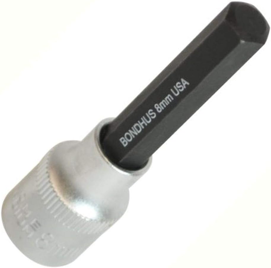 Bondhus 43256 Embout hexagonal ProHold 3 mm x 2 po et douille 3/8