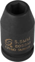 Sunex Tools 8055M 1/4" Dr. 5.5mm Impact Socket