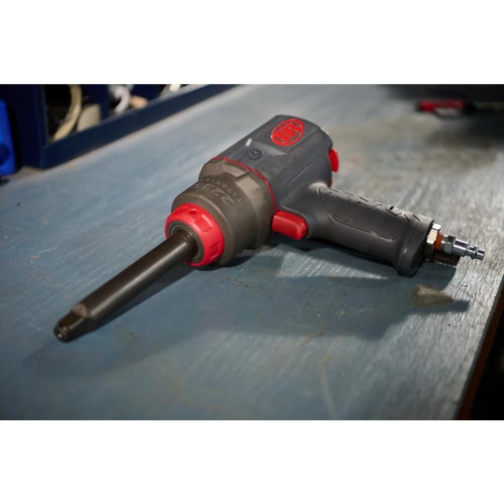 Ingersoll Rand 2236QPTiMAX 1/2" Dr. Pin Anvil Quiet Impact Wrench with DXS Drive XChange System, 1500 Ft-Lb, 7500 RPM