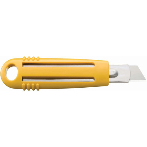OLFA 9048 SK-4 Semi Automatic Self Retracting Safety Knife. Standard. Yellow