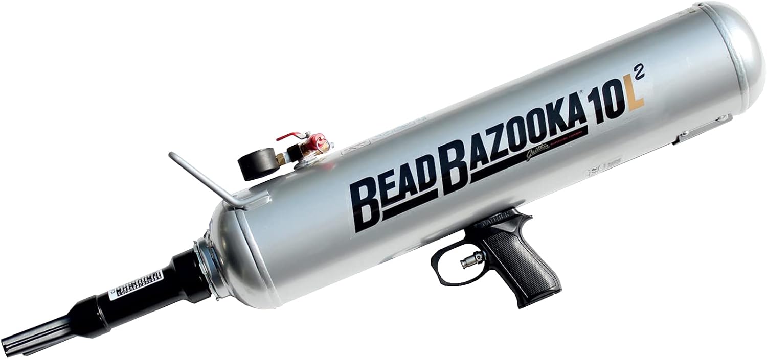 Gaither GBB10L2 10-Liter Bead Bazooka with 2" RAR Valve