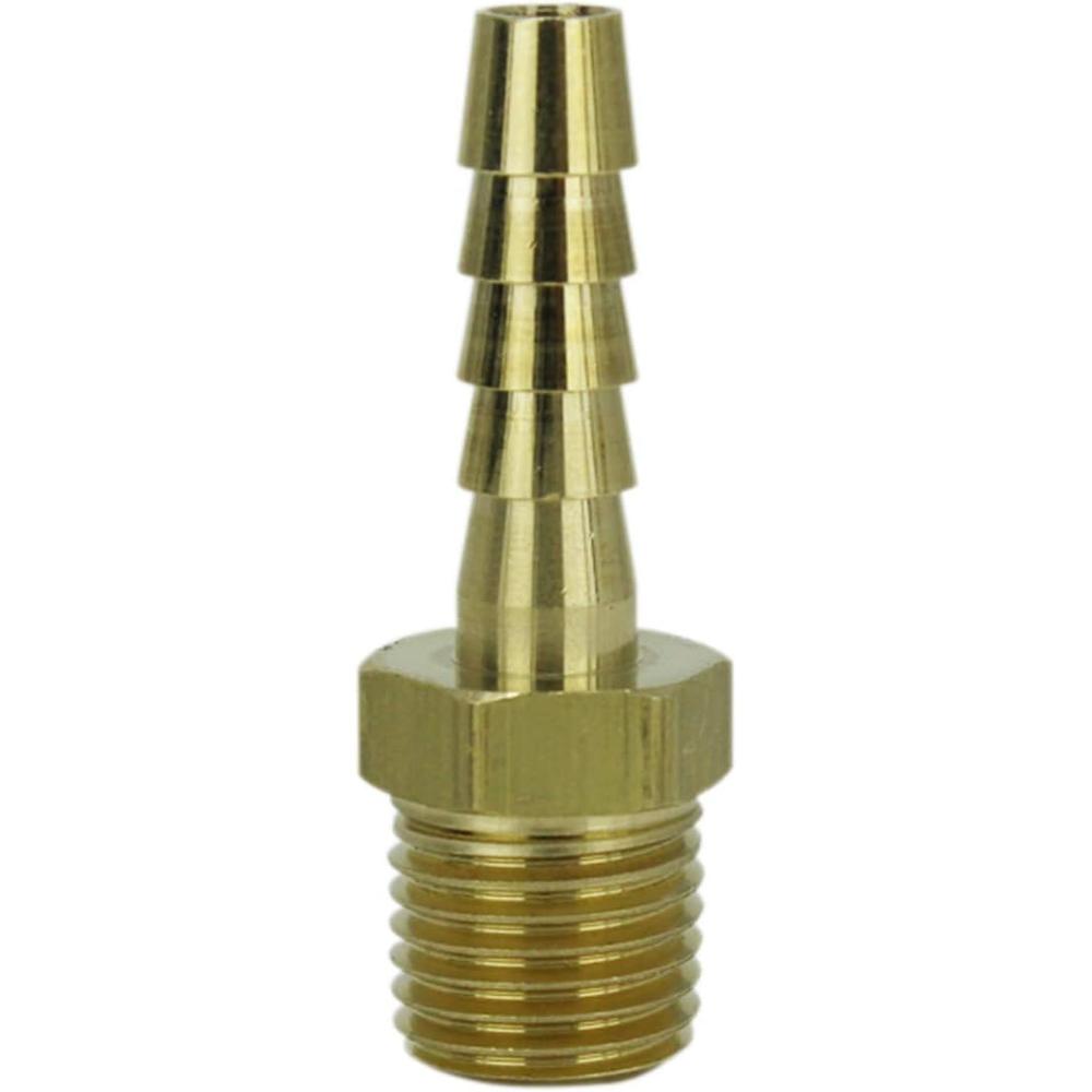 Milton Industries S-600 1/4" M. Extrémité, tuyau ID 1/4", 2/Cd