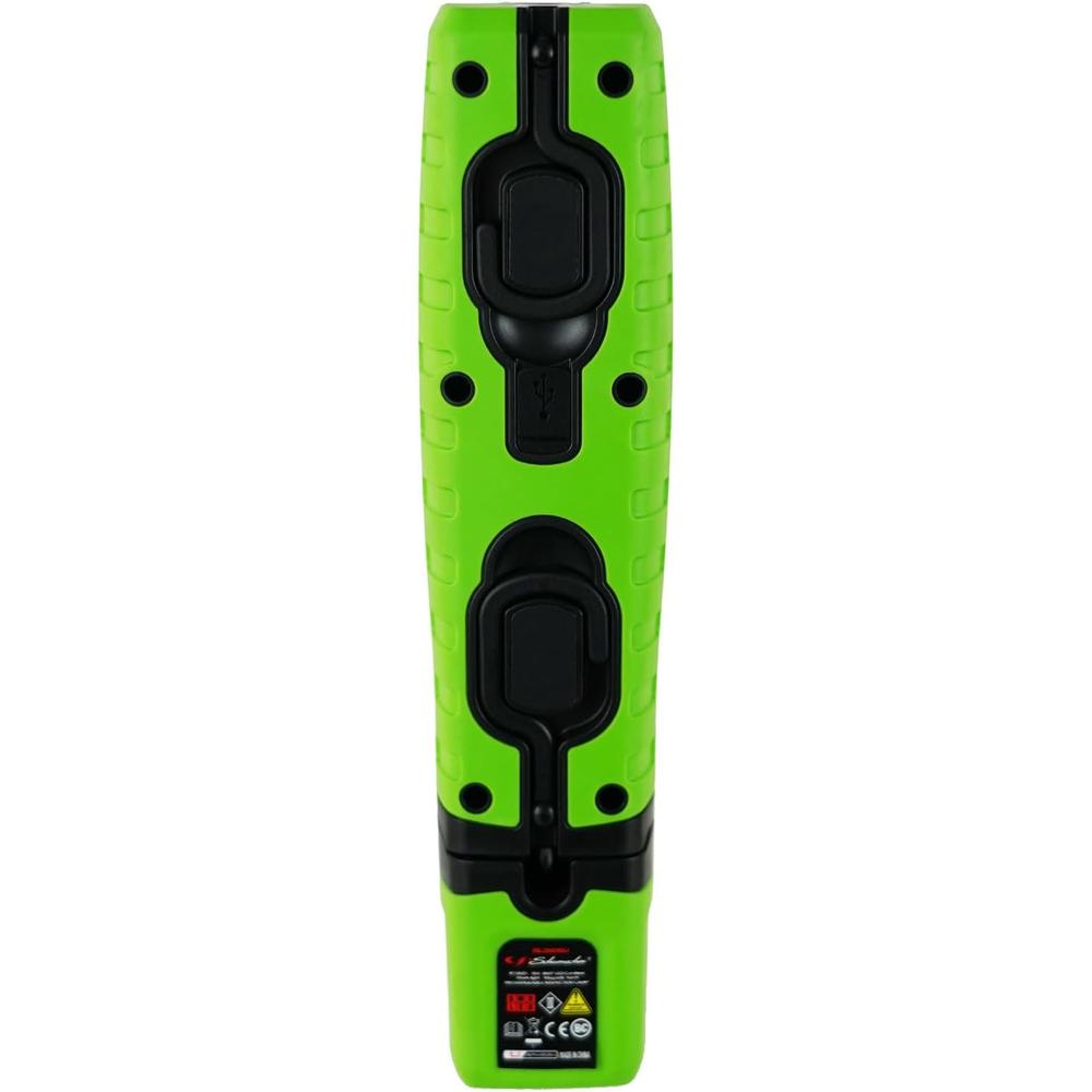 Schumacher Electric SL360GU Lampe de travail rechargeable, pivotante (vert)