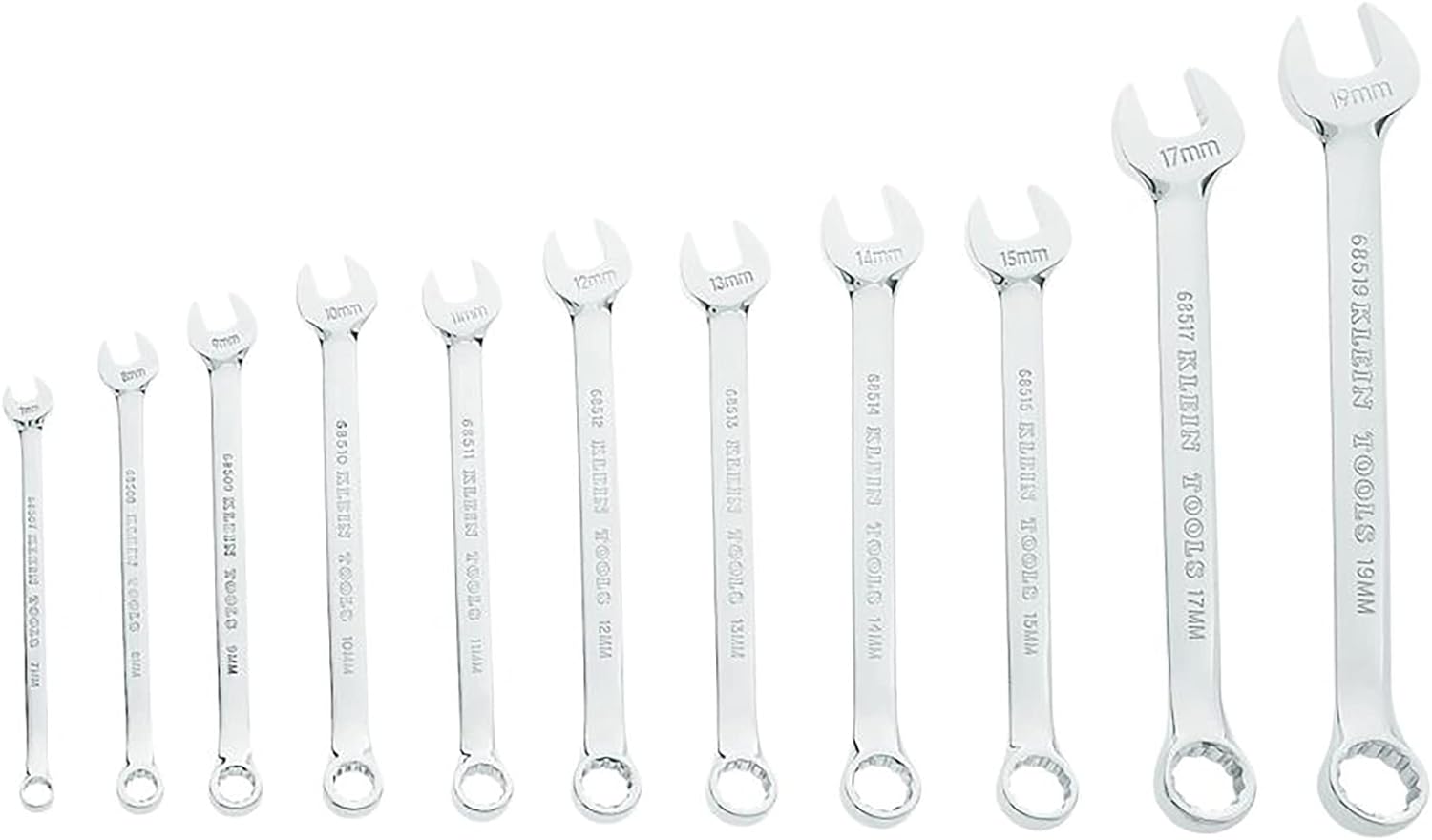 Klein Tools 68502 11 PC METRIC WRENCH SET