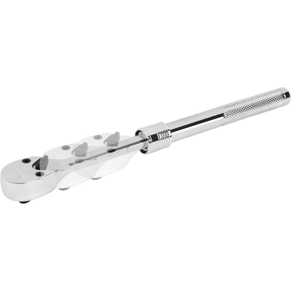 Titan Tools 12184 1/4" Drive Extendable Reversible Ratchet, Extends From 12-1/4" To 17-3/4", 72-Tooth