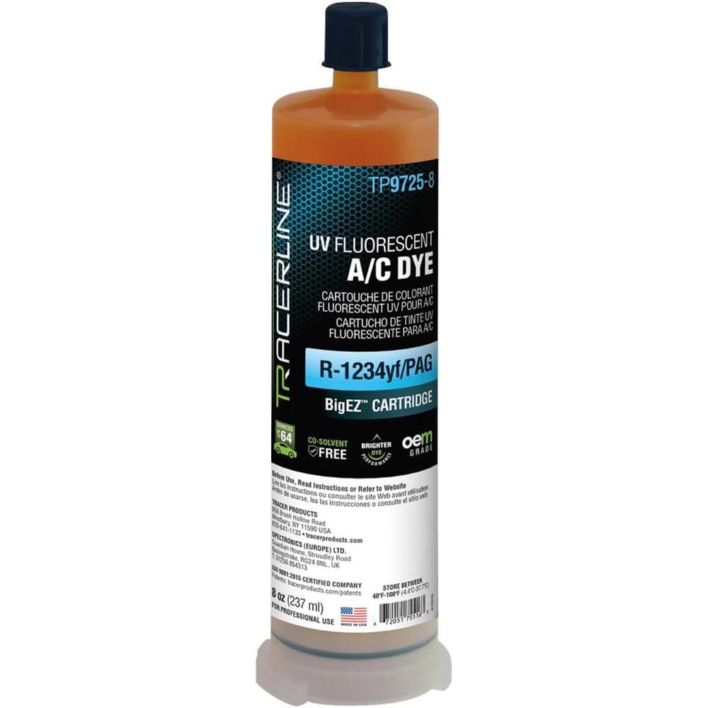 Tracerline TP9725-8 DYE,A/C,R1234YF,PAG,1X.8OZ