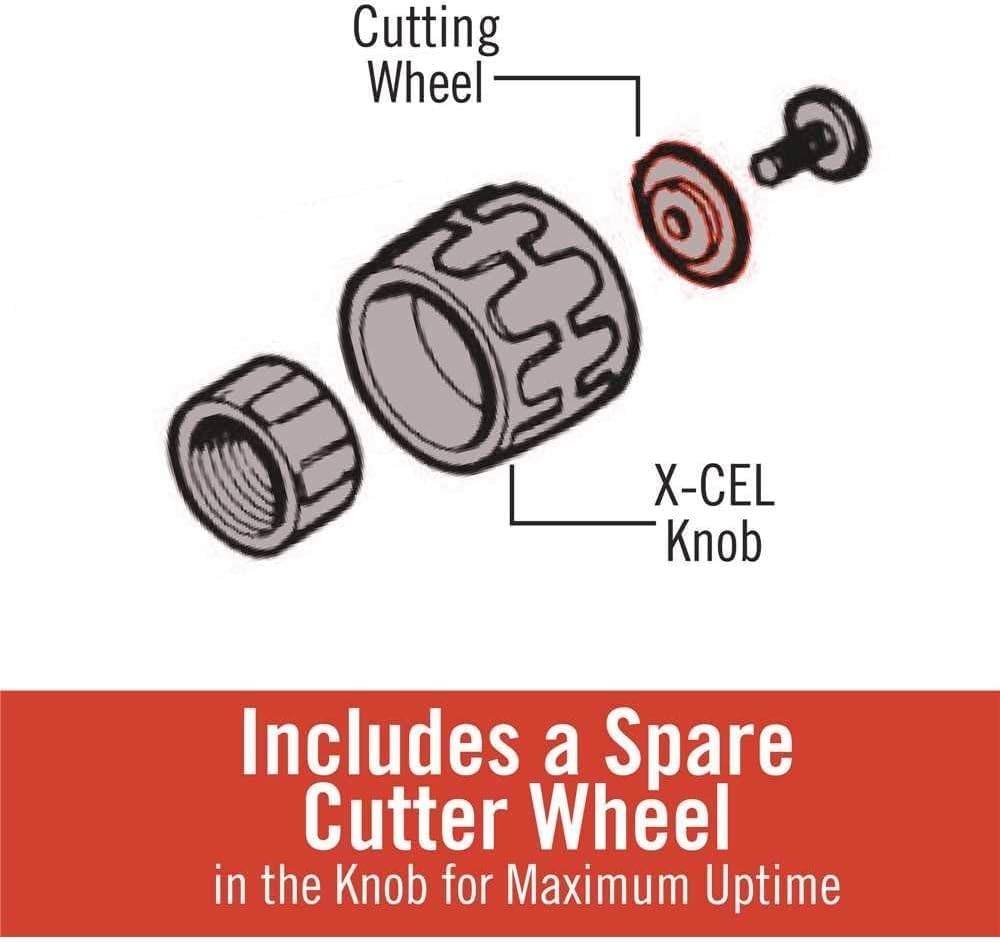 Ridgid 31622 1/8-Inch To 1-1/8-Inch X-Cel Constant Swing Feed Cutter