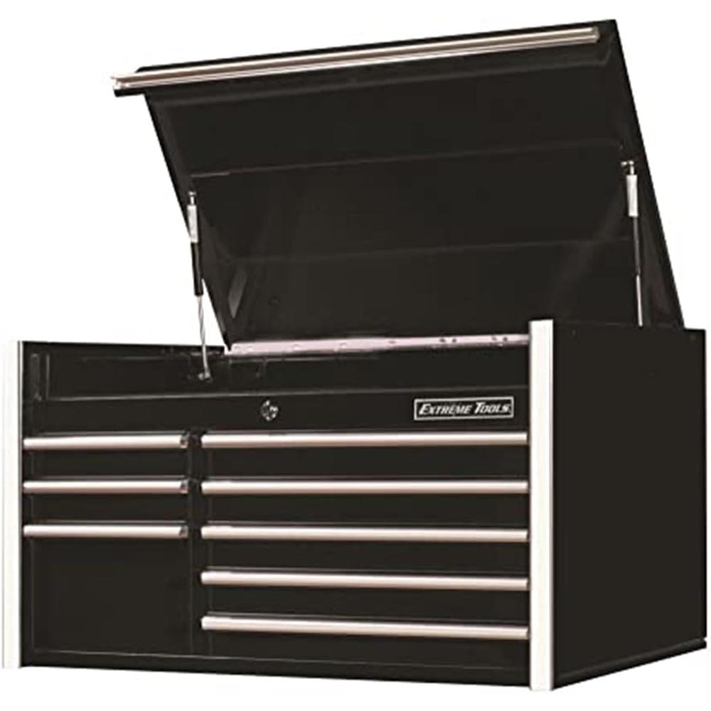 Extreme Tools RX412508CHBK 41" 8 Drawer Top Chest - Black