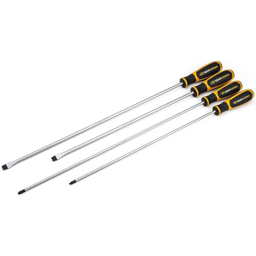 Jeu de tournevis extra-longs à double matériau GearWrench 80069H, 4 pièces