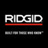 RIDGID Built For Those Who Know brand logo
