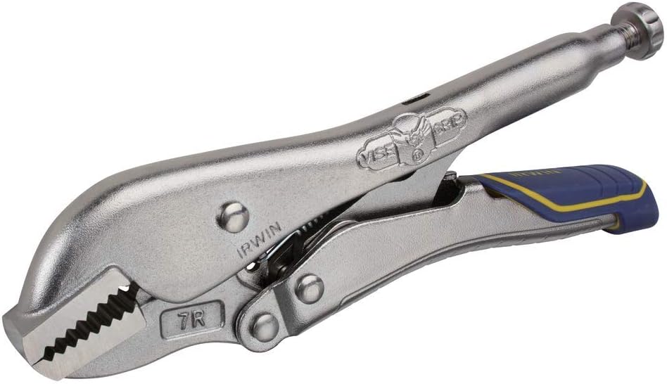 Pince-étau Vise-Grip d'Irwin Tools IRHT82577, à dégagement rapide, mâchoire droite, 7 po