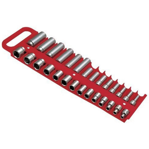 Lisle 40200 Porte-douille magnétique 3/8" Rouge