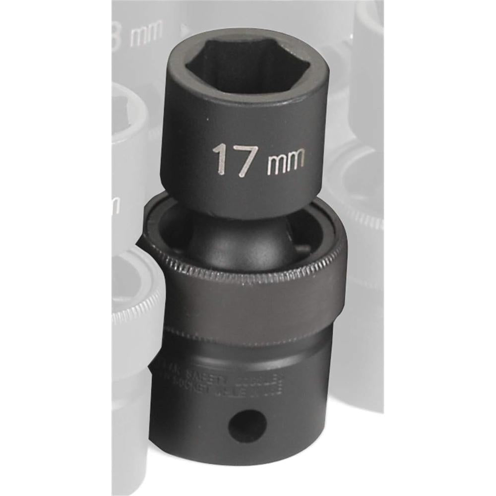 Grey Pneumatic 2017UM 1/2" Drive X 17mm Standard Universal