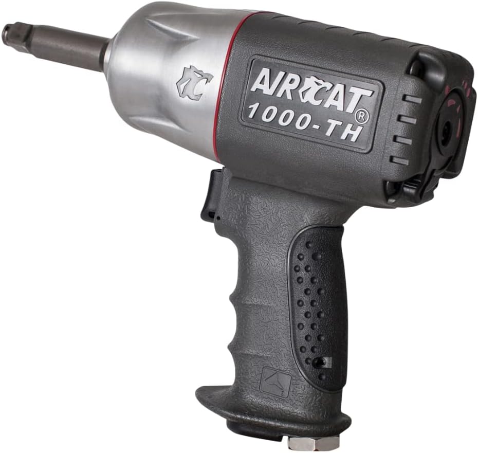 AirCat 1000-TH-2 1/2" Impact Wrecnh With 2" Ext Anvil 1000 Ft-Lb