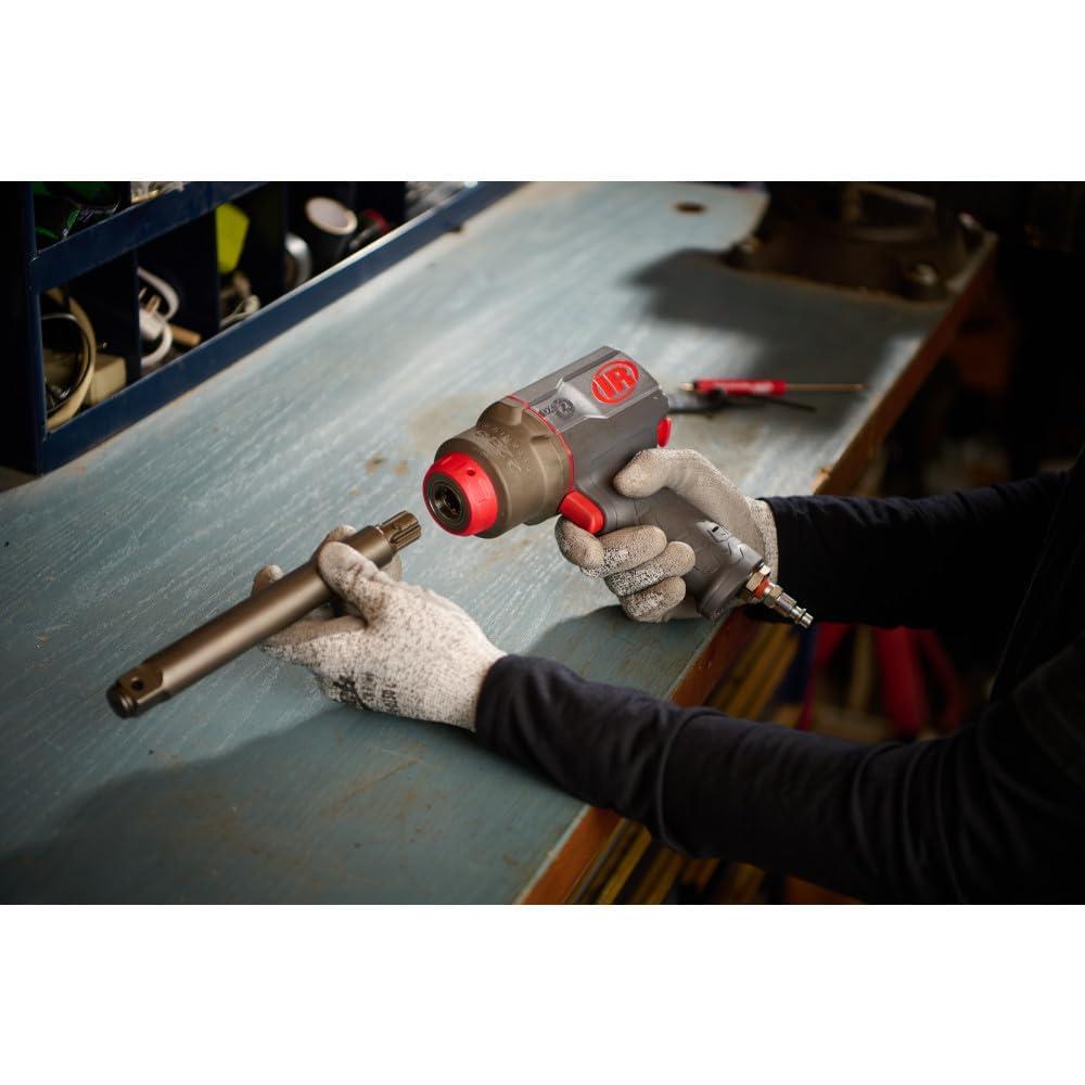 Ingersoll Rand 2236QPTiMAX 1/2" Dr. Pin Anvil Quiet Impact Wrench with DXS Drive XChange System, 1500 Ft-Lb, 7500 RPM